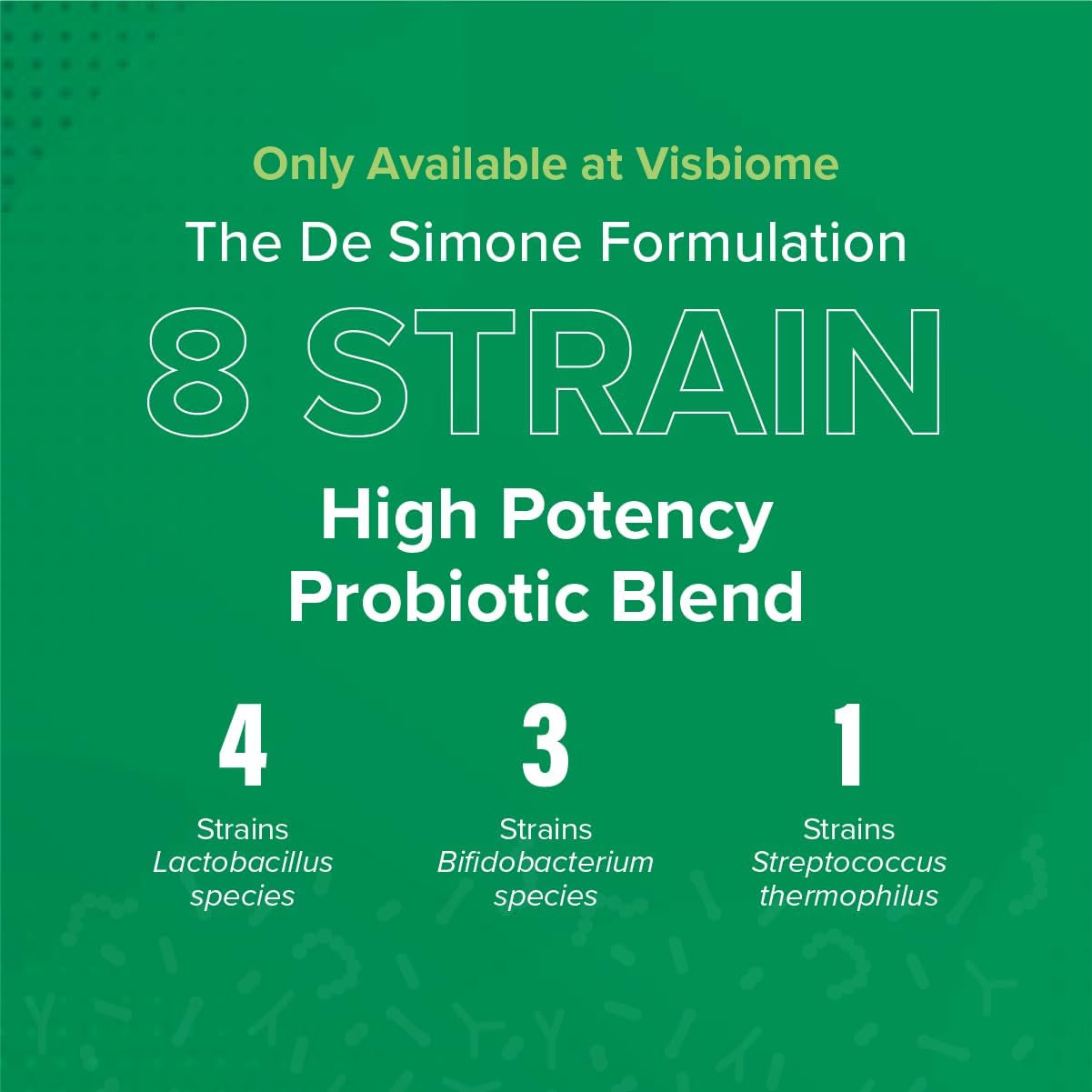 Visbiome® GI Care - High Potency Probiotic - 112.5 Billion CFU Live Probiotics, Original De Simone Formulation, Made in USA, 60 Capsules.